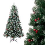 RRP £62.29 5FT Snowy Artificial Christmas Tree