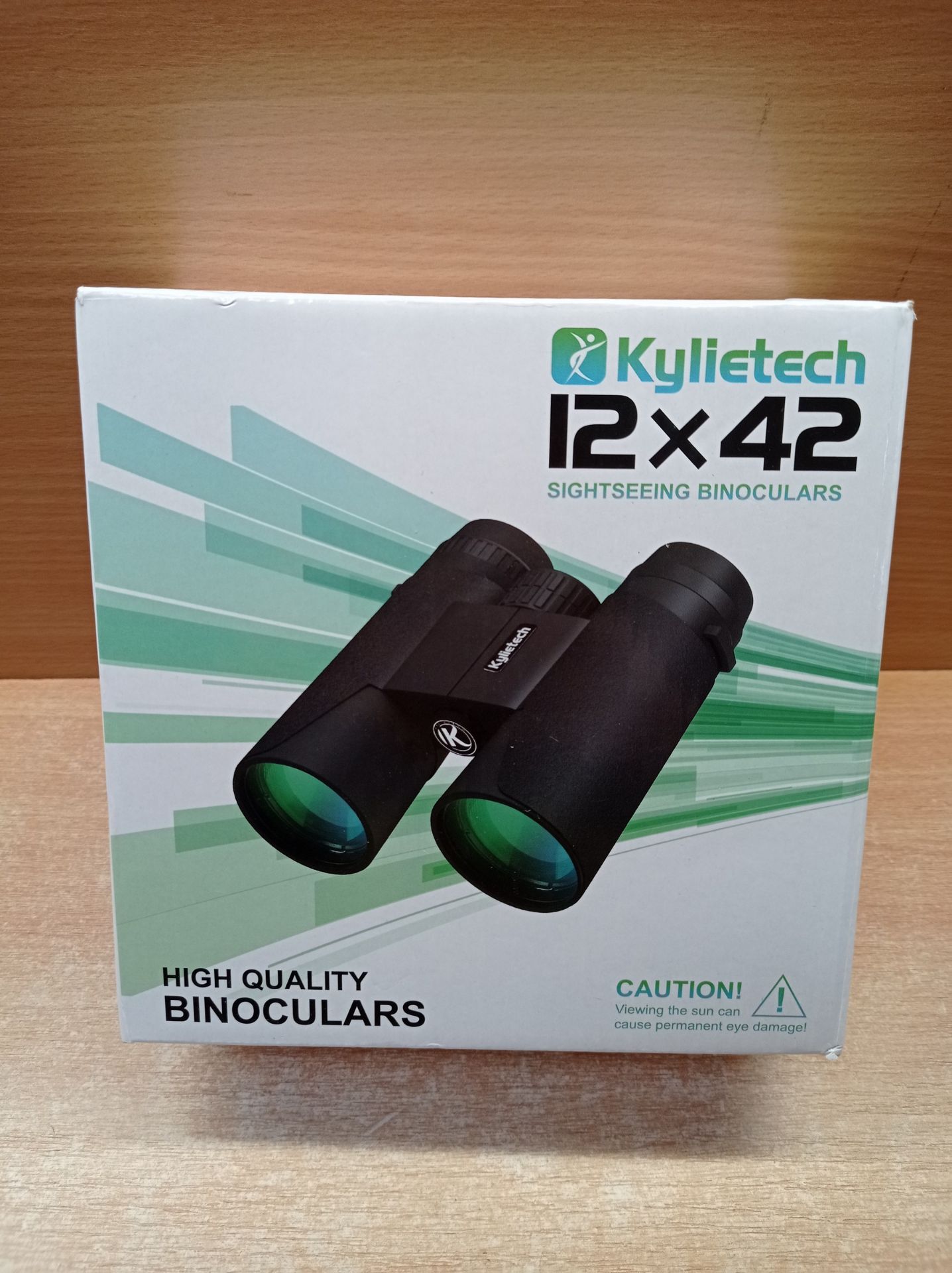 RRP £34.24 Kylietech High Power 12x42 Binoculars for Adults with BAK4 Prism - Image 2 of 2