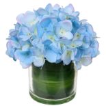 RRP £11.40 Oairse Artificial Flowers Green Fake Hydrangeas in