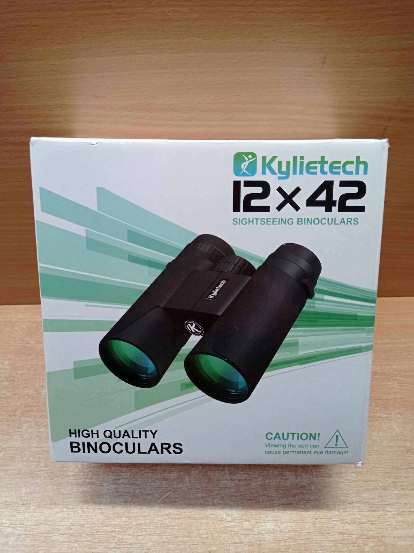 RRP £34.24 Kylietech High Power 12x42 Binoculars for Adults with BAK4 Prism - Image 2 of 2