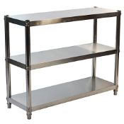 RRP £92.46 GOLDBEARUK Stainless Steel Kitchen Shelving Unit