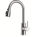 RRP £33.10 Kitchen Sink Taps Mixer with Pull Out Spray