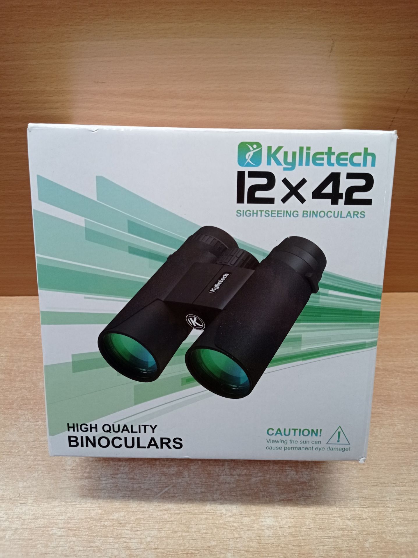 RRP £34.24 Kylietech High Power 12x42 Binoculars for Adults with BAK4 Prism - Image 2 of 2