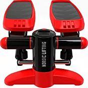 RRP £73.61 Nordic Lifting Mini Stepper (Red)