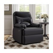 RRP £285.36 INMOZATA Velvet Reclining Chairs Overstuffed Recliner