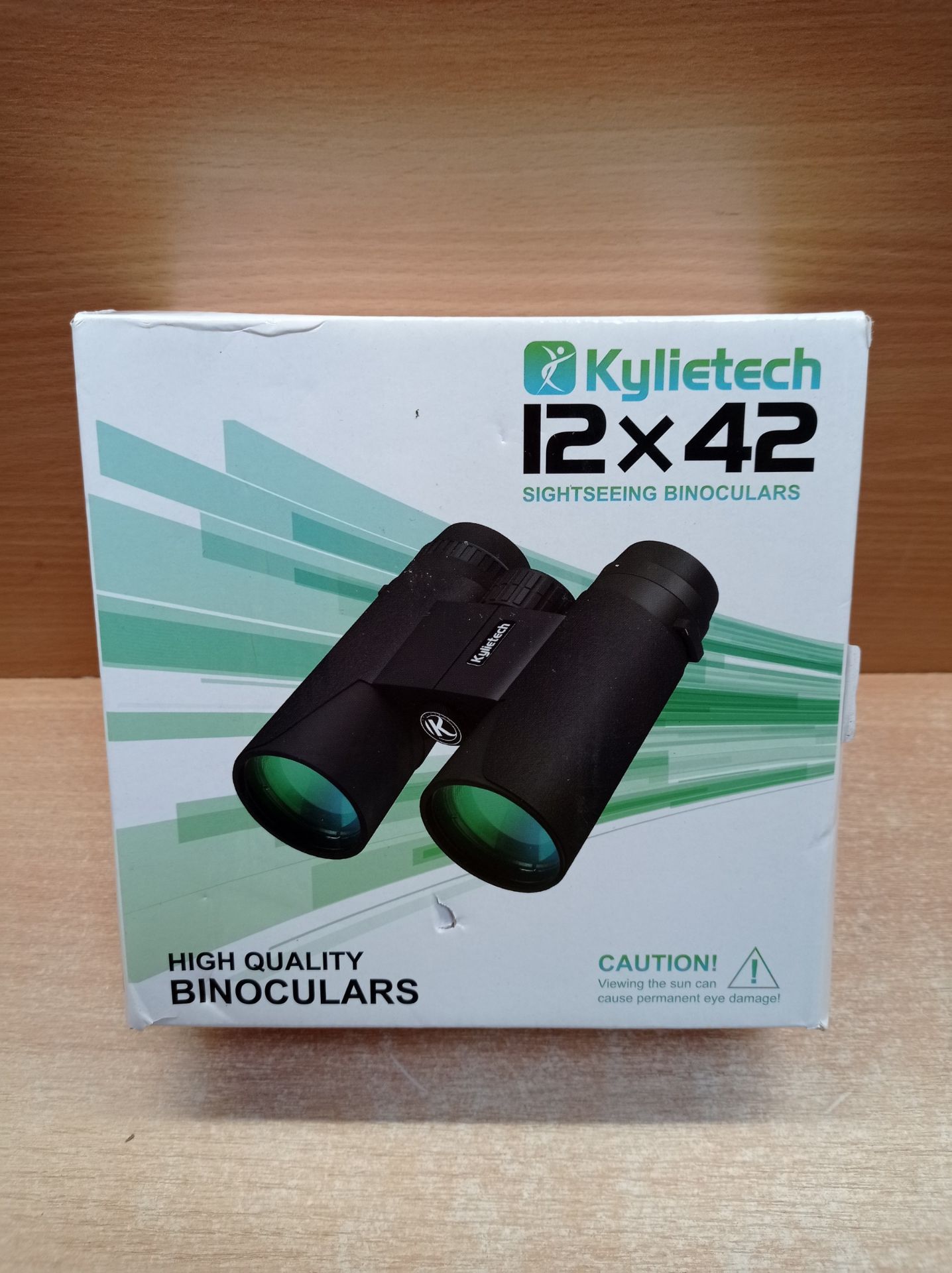 RRP £34.24 Kylietech High Power 12x42 Binoculars for Adults with BAK4 Prism - Image 2 of 2