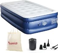 RRP £64.03 Tuomico Single Air Mattress for Outdoor and Indoor Use