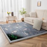 RRP £77.82 BYBYME Coral Velvet Rug