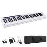 RRP £26.03 Vangoa Portable Piano Keyboard 61 Keys Rechargeable