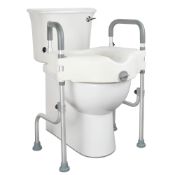 RRP £102.74 Raised Toilet Seat Elevated Toilet Seat Riser with