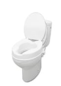 RRP £44.65 Pepe - Raised Toilet Seat with Lid 4 Inches