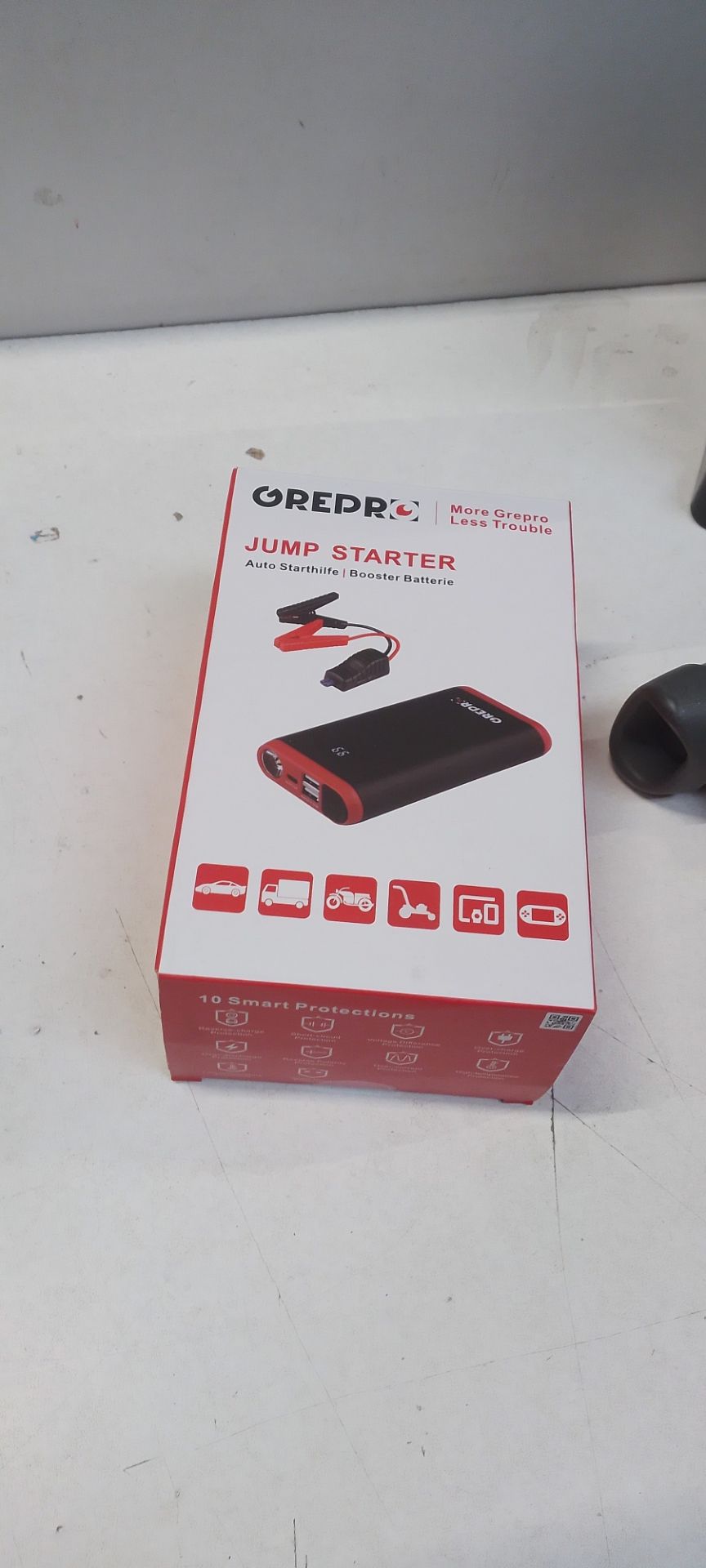 RRP £58.20 GREPRO 1500A Jump Starter Power Pack - Image 2 of 2