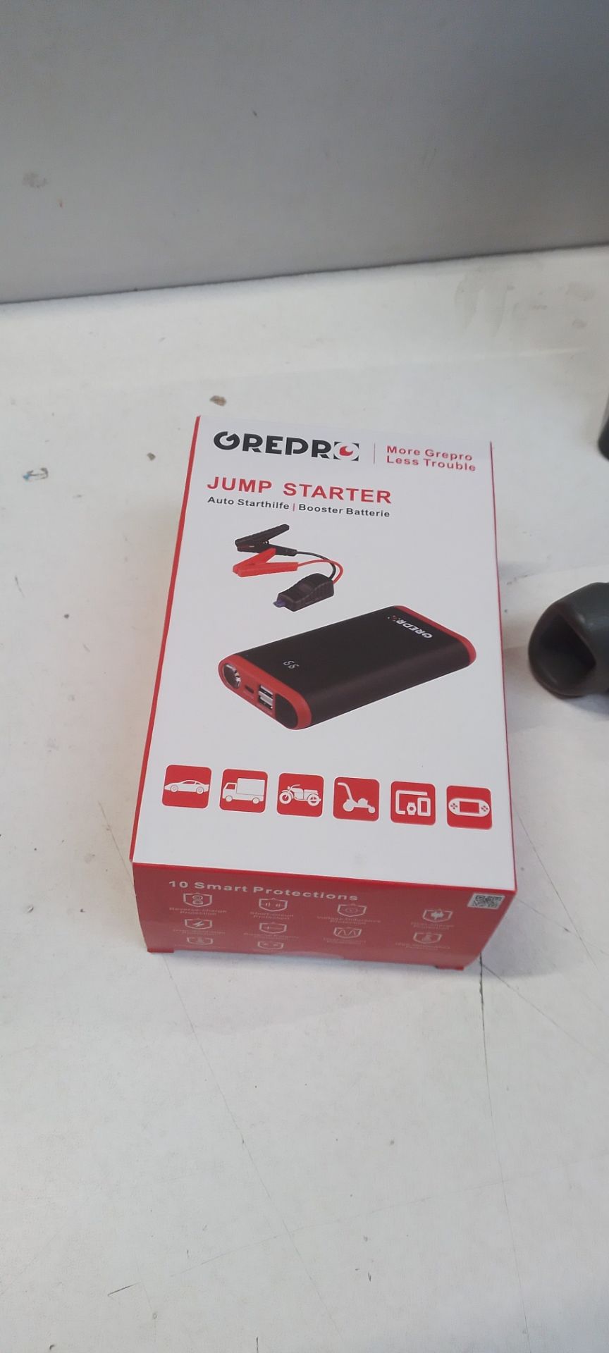 RRP £58.20 GREPRO 1500A Jump Starter Power Pack - Image 2 of 2