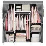 RRP £43.37 SMILOVII Canvas Wardrobe