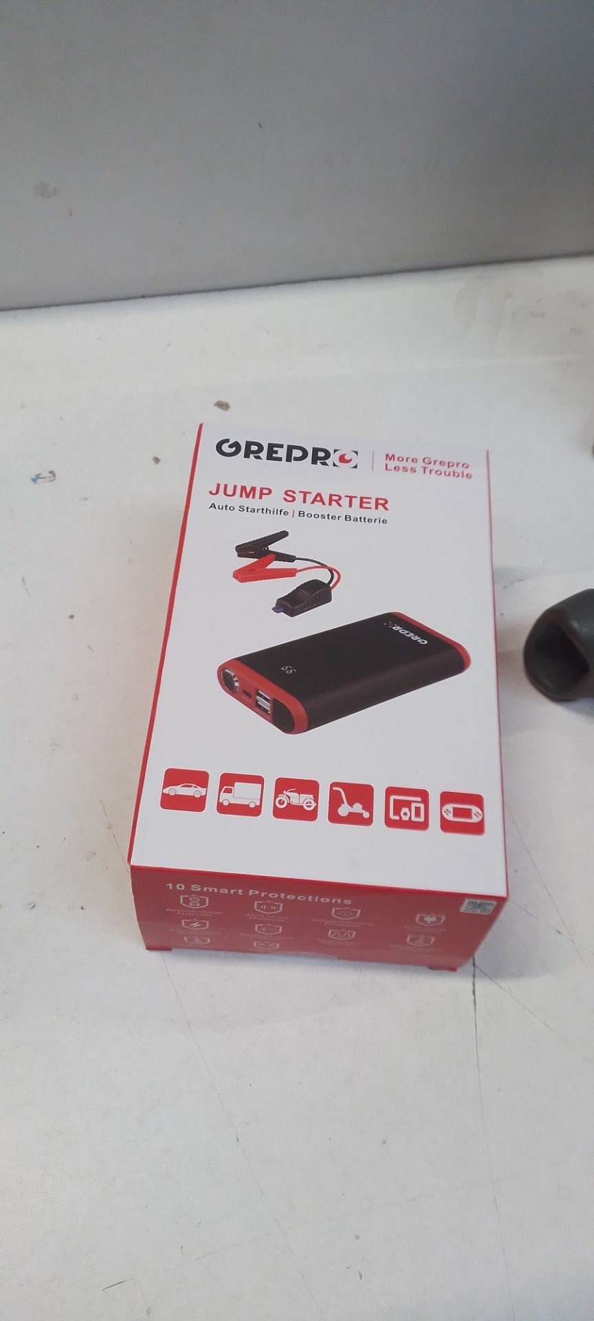 RRP £58.20 GREPRO 1500A Jump Starter Power Pack - Image 2 of 2