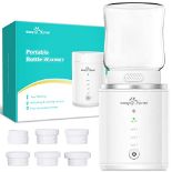 RRP £52.31 Easy@Home Bottle Warmer Portable: Electric Baby Bottle