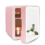 RRP £68.49 VNIMTI Mini Skin Care Fridge 4 Liter/6 Cans