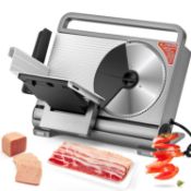 RRP £353.82 Moongiantgo Foldable Meat Slicer Electric Deli Food