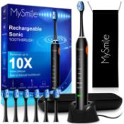 RRP £54.76 MySmile Electric Toothbrush for Adults