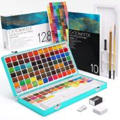 RRP £32.80 CHROMATEK Watercolor Paint Set