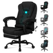 RRP £136.99 ELFORDSON Massage Office Chair for Home Office