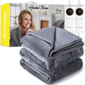 RRP £62.77 Devology Heated Throw