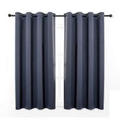 RRP £29.02 Anjee Eyelet Blackout Thermal Insulated Curtains 2