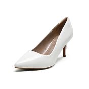 RRP £29.67 DREAM PAIRS Women's Slip On Low Mid Heels Pointed Closed-Toe