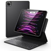 RRP £91.55 ESR iPad Keyboard Case for iPad Pro 12.9 inch (3rd