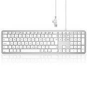 RRP £30.14 Seenda Wired Keyboard for Mac OS