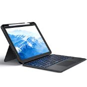 RRP £47.22 Seenda Stand Case with Keyboard for iPad 10th Generation 10.9 Inch