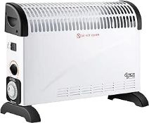 RRP £29.67 DONYER POWER Electric Convector Radiator Heater Room Heating Oil-Free Radiator