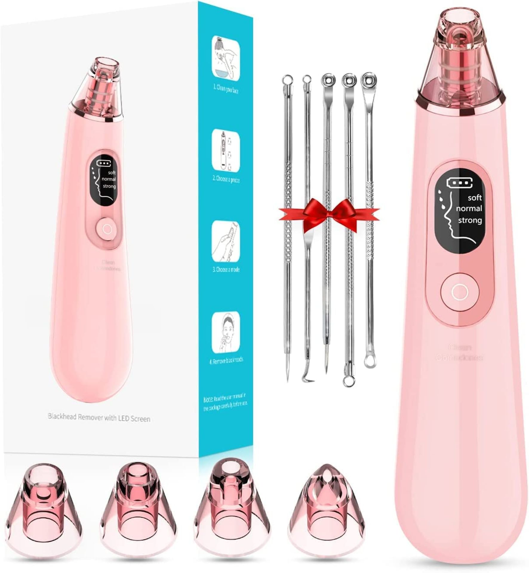 RRP £18.97 Blackhead Remover Vacuum Electric Blackhead Remover