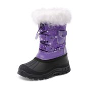 RRP £34.92 DREAM PAIRS Boys Girls Snow Boots Kids Insulated Waterproof