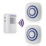 RRP £25.67 HommyFine Motion Sensor Alarm Detector