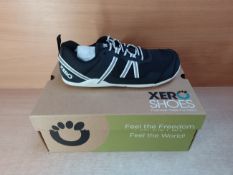RRP £102.63 Xero Shoes Men's Prio, Black/White, 9.5 (UK)