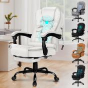 RRP £114.15 ELFORDSON Home Office Chair with Massage Function