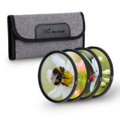 RRP £23.21 JJC 58mm Close-Up Filter Kit Macro Lens Filter (+2