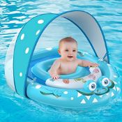 RRP £25.67 URMYWO Baby Swimming Float with SPF50+ Sun Protection