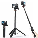 RRP £26.30 Vkesen Mini Tripod with Extension Pole for GoPro