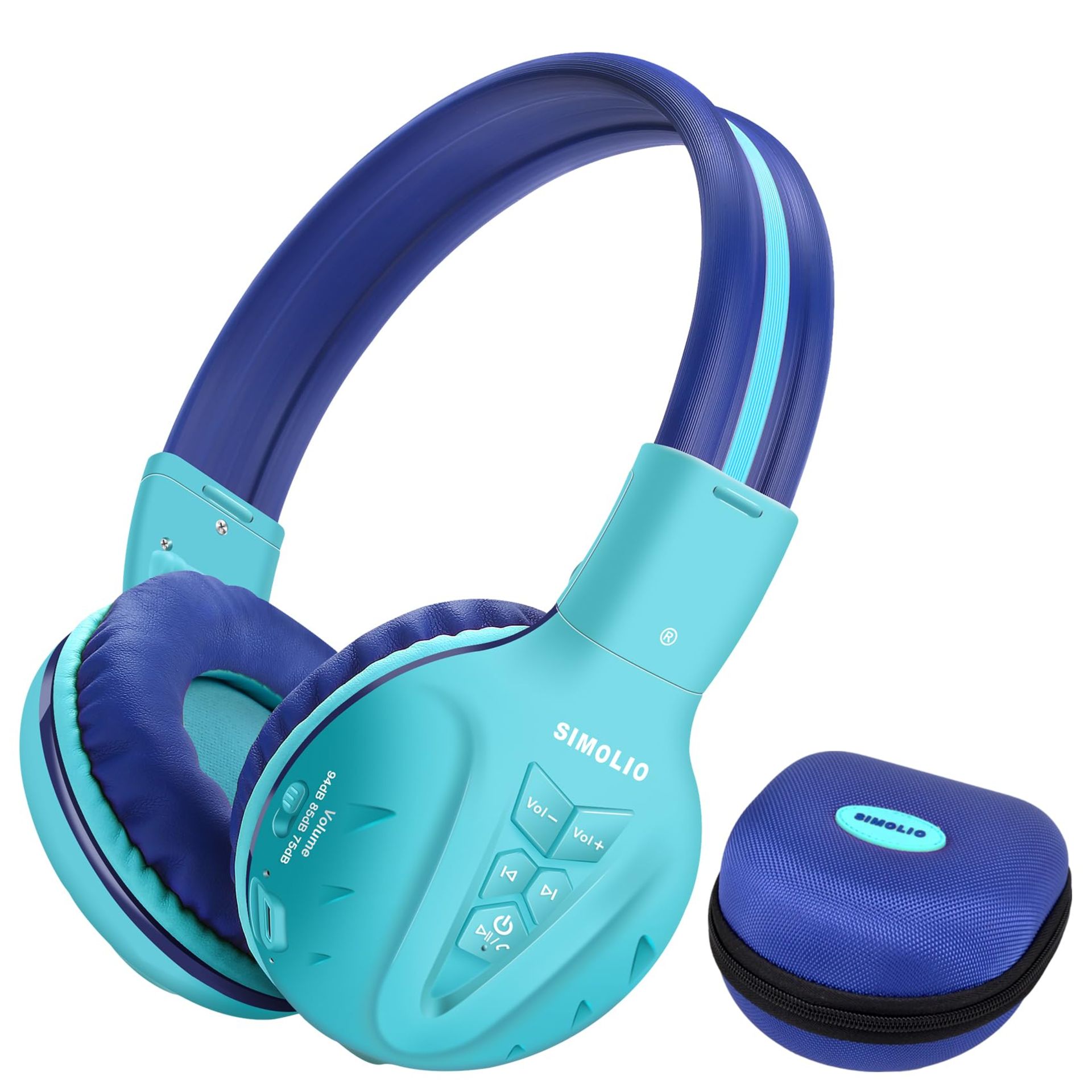 RRP £25.10 SIMOLIO Kids Wireless Headphones with Volume Limited