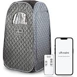 RRP £215.78 WILLOWYBE Portable Steam Sauna with Bluetooth Control