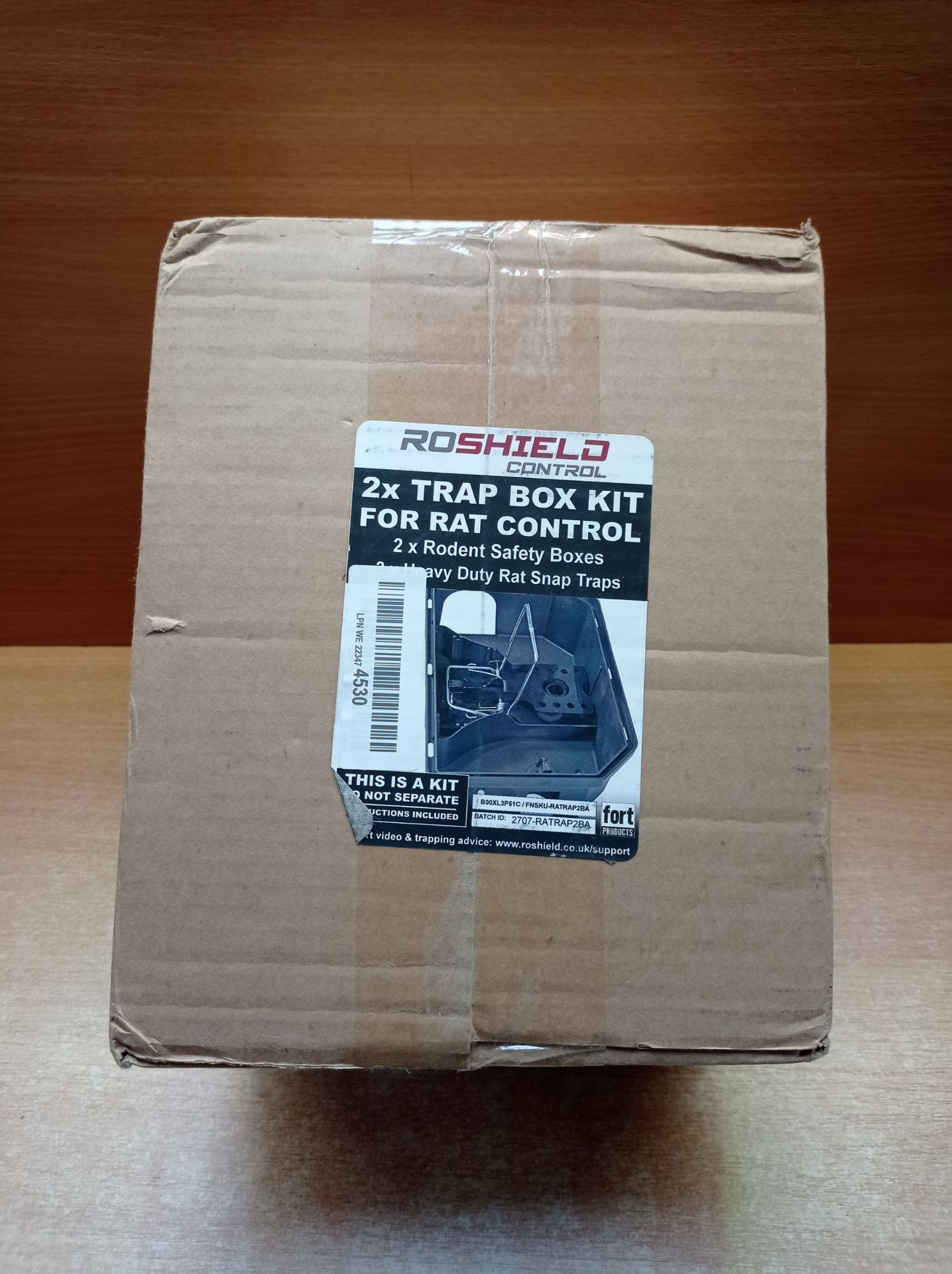 RRP £26.81 Roshield 2 x External Rat Snap Trap Control Protector Box - Image 2 of 2