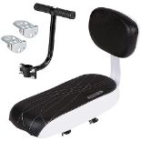 RRP £27.39 MEETOZ Bicycle Rear Seat Cushion Armrest Footrest Set