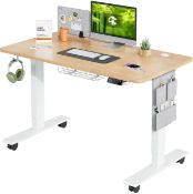 RRP £273.99 MAIDeSITe Height Adjustable Standing Desk Electric