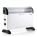 RRP £29.67 DONYER POWER Electric Convector Radiator Heater Room Heating Oil-Free Radiator