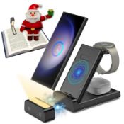 RRP £34.24 3 in 1 Wireless Charger for Samsung