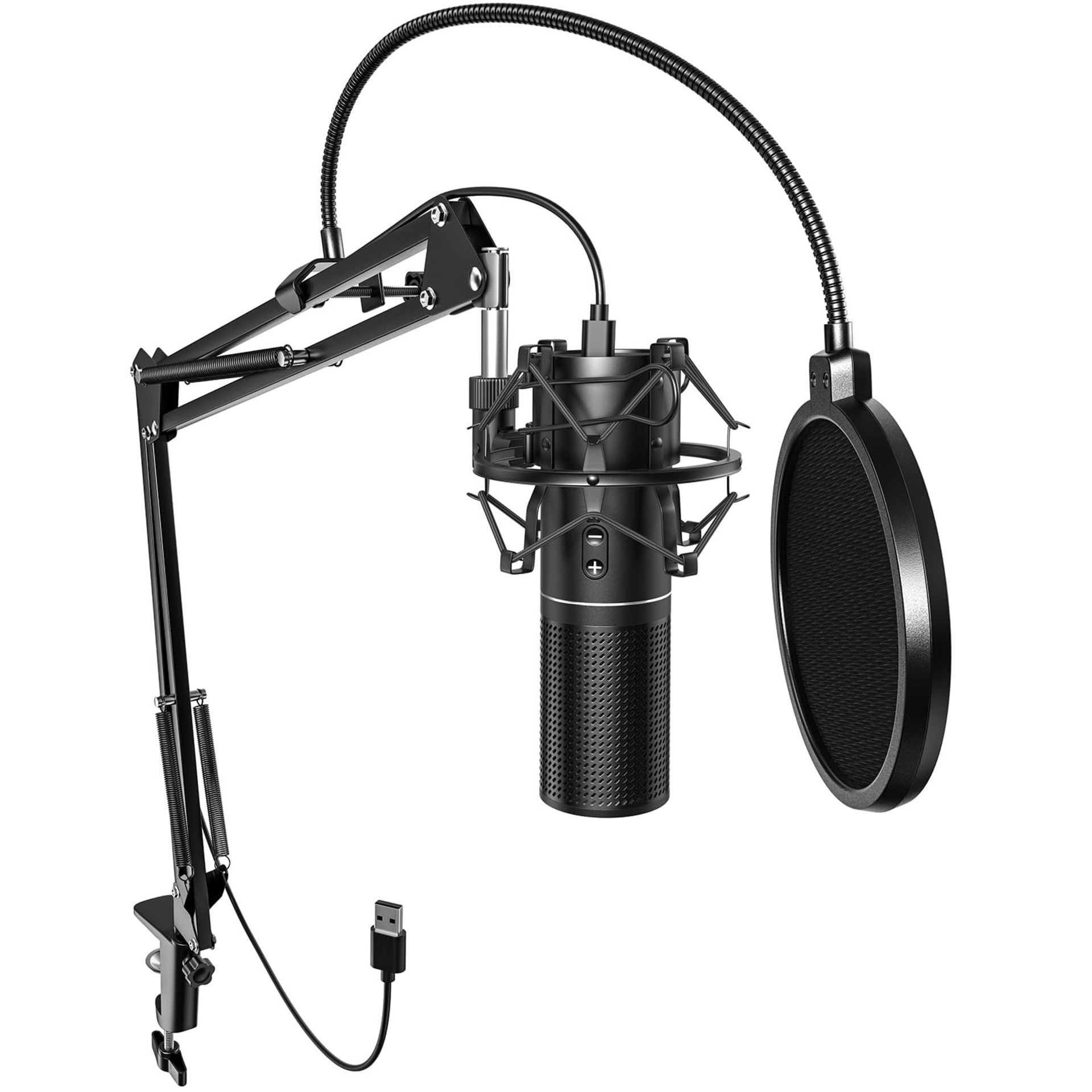 RRP £62.77 TONOR RGB USB Microphone Kit