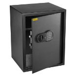 RRP £106.70 New Homesafe HV50E Electronic Safe, 50x35x35cm (HxWxD), Carbon Satin Black