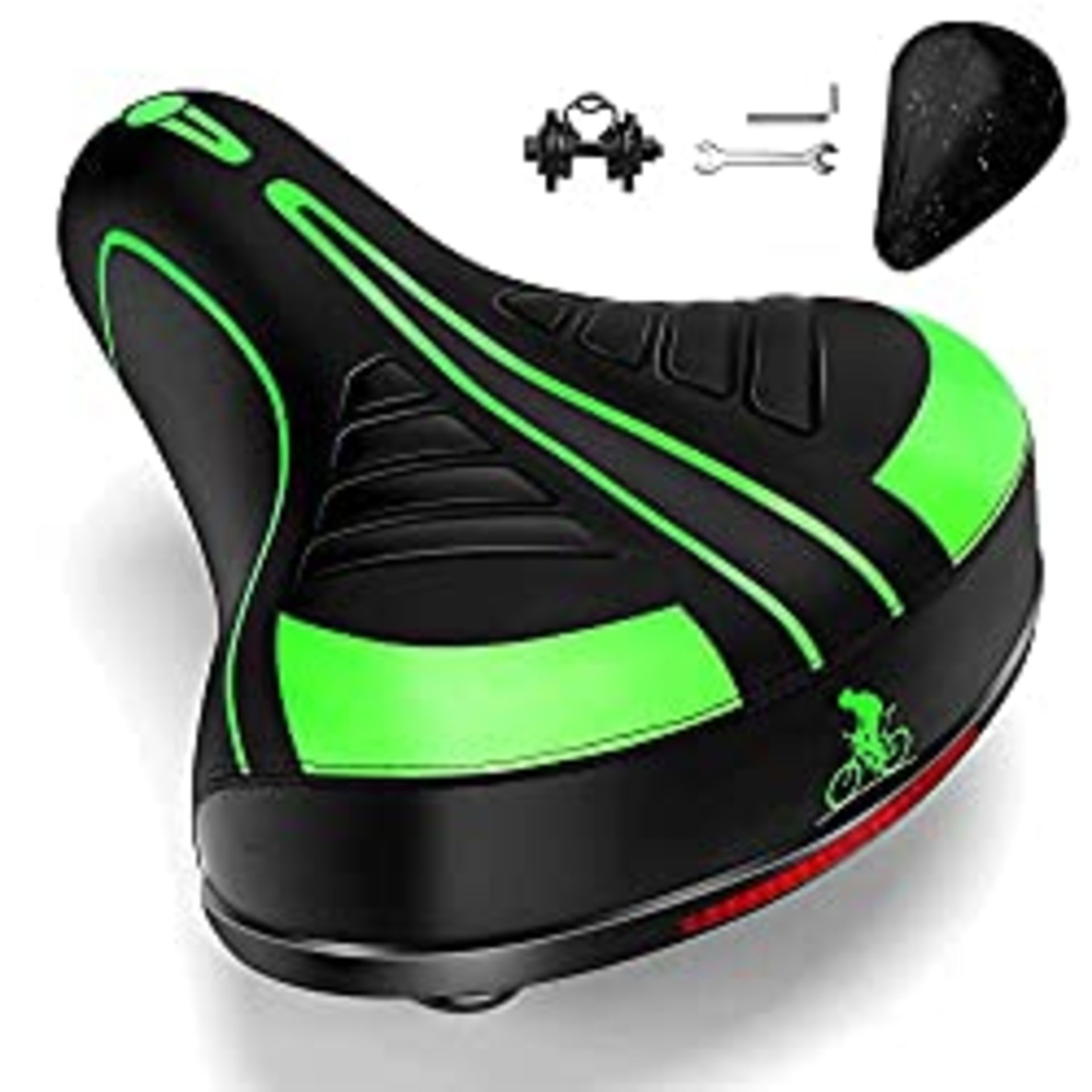 RRP £22.82 YUEYEE Wide Bike Seat Universal Extra Comfortable Oversized